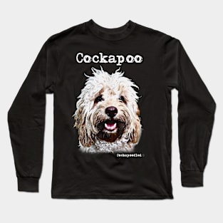 Champagne Blonde Cockapoo / Spoodle and Doodle Dog Long Sleeve T-Shirt